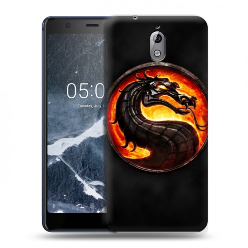 Дизайнерский силиконовый чехол для Nokia 3.1 Mortal Combat