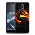 Дизайнерский пластиковый чехол для Nokia 5.1 Mortal Combat