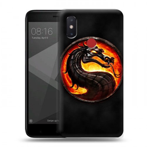 Дизайнерский пластиковый чехол для Xiaomi Mi8 SE Mortal Combat