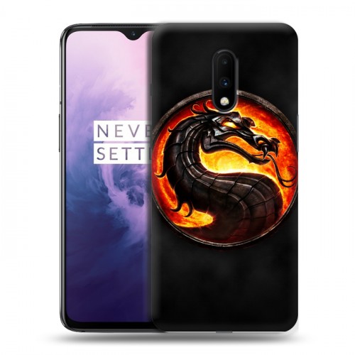 Дизайнерский пластиковый чехол для OnePlus 7 Mortal Combat