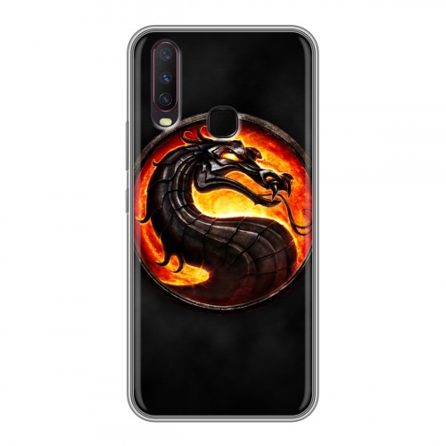 Дизайнерский силиконовый чехол для Vivo Y17 Mortal Combat