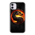 Дизайнерский пластиковый чехол для Iphone 11 Mortal Combat