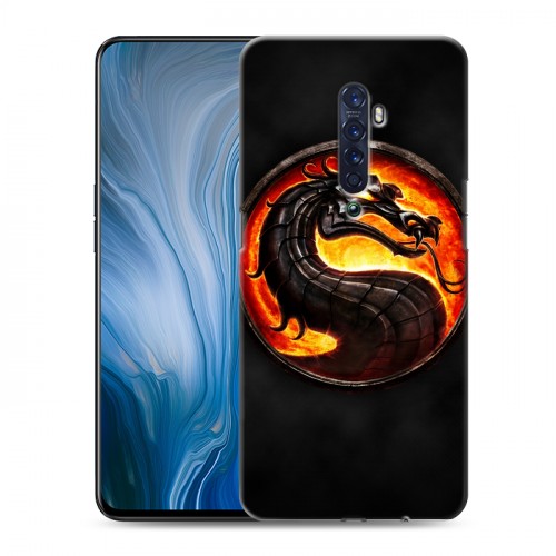 Дизайнерский пластиковый чехол для OPPO Reno2 Z Mortal Combat