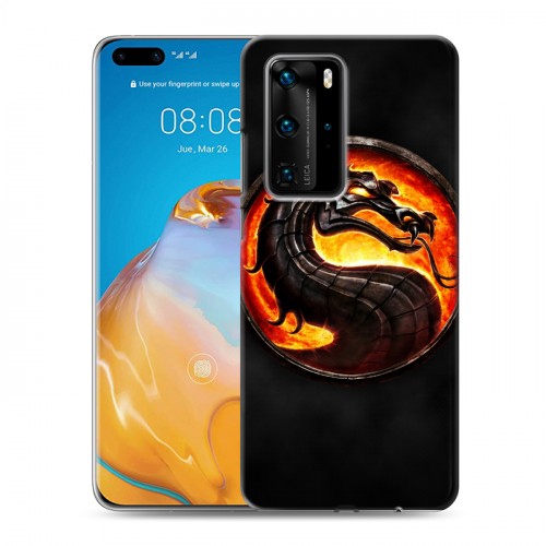 Дизайнерский пластиковый чехол для Huawei P40 Pro Mortal Combat