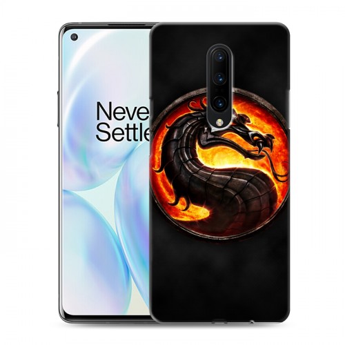 Дизайнерский силиконовый чехол для OnePlus 8 Mortal Combat