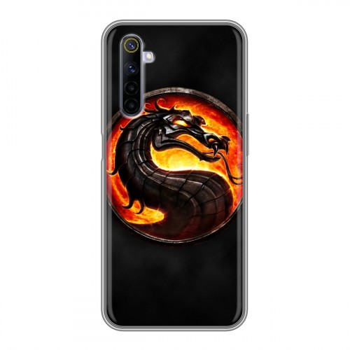 Дизайнерский силиконовый чехол для Realme 6 Mortal Combat