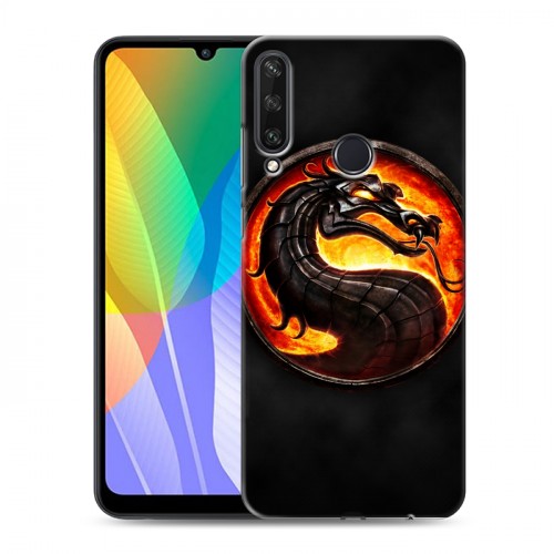 Дизайнерский пластиковый чехол для Huawei Y6p Mortal Combat