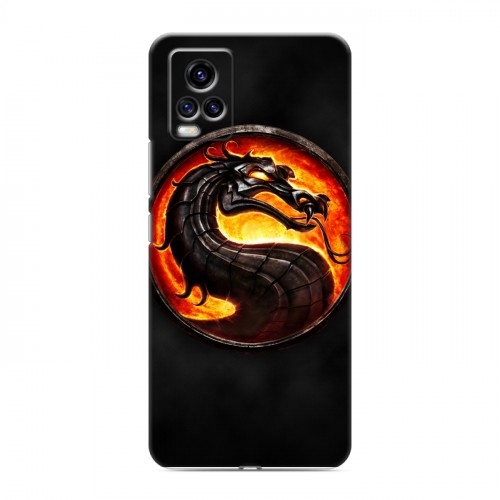 Дизайнерский пластиковый чехол для Vivo V20 Mortal Combat