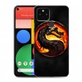 Дизайнерский пластиковый чехол для Google Pixel 5 Mortal Combat