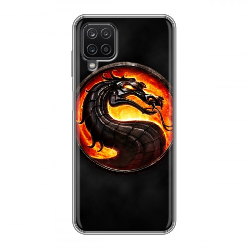 Дизайнерский силиконовый чехол для Samsung Galaxy A12 Mortal Combat