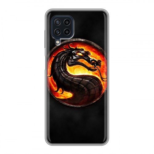 Дизайнерский силиконовый чехол для Samsung Galaxy A22 Mortal Combat