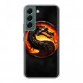 Дизайнерский силиконовый чехол для Samsung Galaxy S22 Mortal Combat