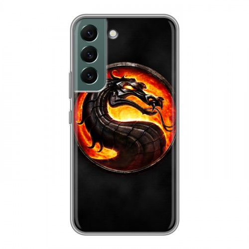 Дизайнерский силиконовый чехол для Samsung Galaxy S22 Mortal Combat