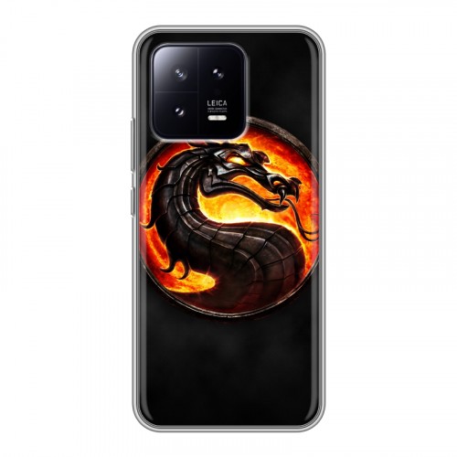 Дизайнерский силиконовый чехол для Xiaomi 13 Mortal Combat