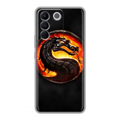 Дизайнерский силиконовый чехол для Vivo V27e Mortal Combat