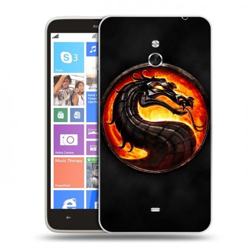 Дизайнерский пластиковый чехол для Nokia Lumia 1320 Mortal Combat