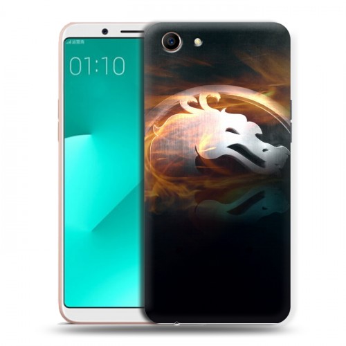 Дизайнерский пластиковый чехол для OPPO A83 Mortal Combat