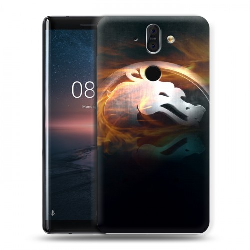 Дизайнерский пластиковый чехол для Nokia 8 Sirocco Mortal Combat