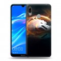 Дизайнерский пластиковый чехол для Huawei Y6 (2019) Mortal Combat