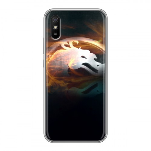 Дизайнерский силиконовый с усиленными углами чехол для Xiaomi RedMi 9A Mortal Combat