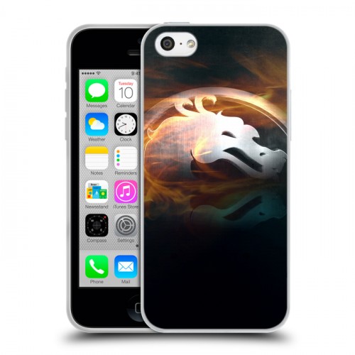 Дизайнерский пластиковый чехол для Iphone 5c Mortal Combat