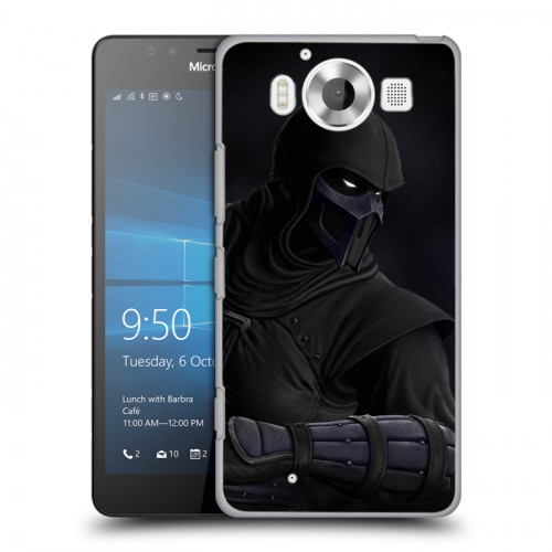 Дизайнерский пластиковый чехол для Microsoft Lumia 950 Mortal Combat