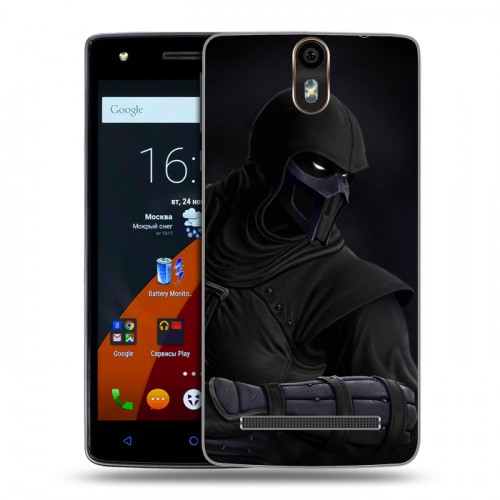 Дизайнерский силиконовый чехол для Wileyfox Storm Mortal Combat