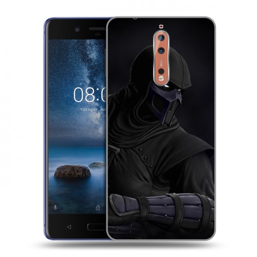 Дизайнерский пластиковый чехол для Nokia 8 Mortal Combat