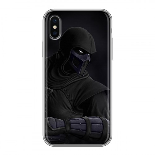 Дизайнерский силиконовый чехол для Iphone x10 Mortal Combat