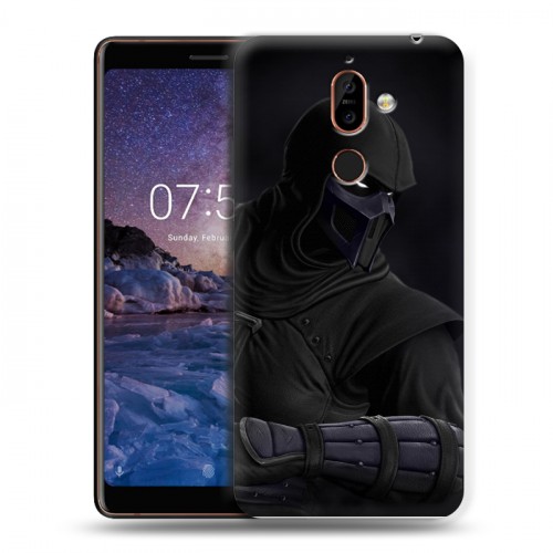 Дизайнерский пластиковый чехол для Nokia 7 Plus Mortal Combat