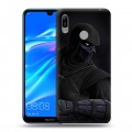 Дизайнерский пластиковый чехол для Huawei Y6 (2019) Mortal Combat