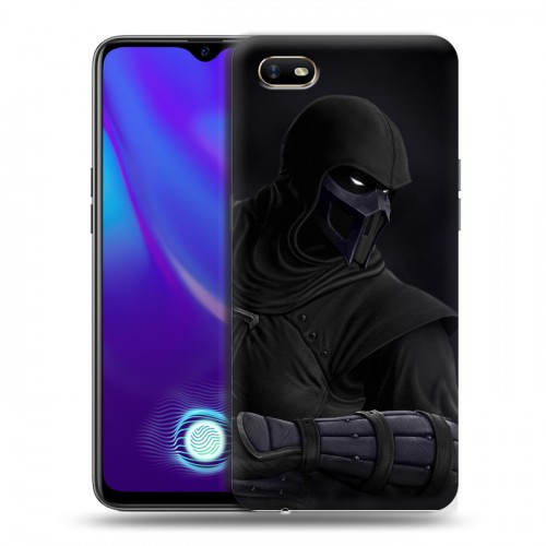 Дизайнерский силиконовый с усиленными углами чехол для OPPO A1k Mortal Combat