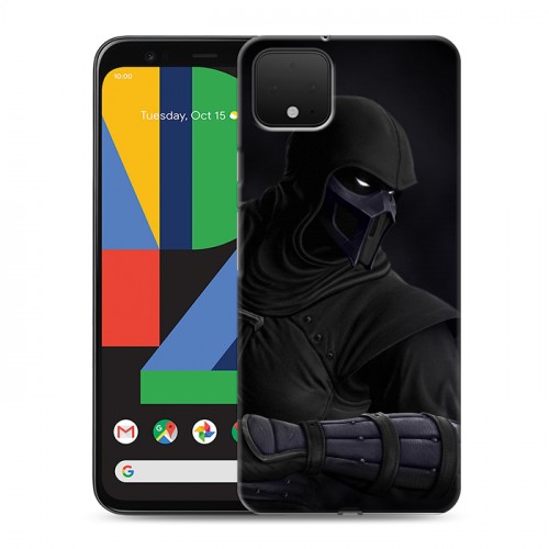 Дизайнерский пластиковый чехол для Google Pixel 4 Mortal Combat