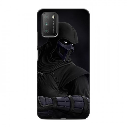 Дизайнерский пластиковый чехол для Xiaomi Poco M3 Mortal Combat