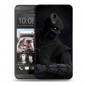 Дизайнерский пластиковый чехол для HTC Desire 700 Mortal Combat