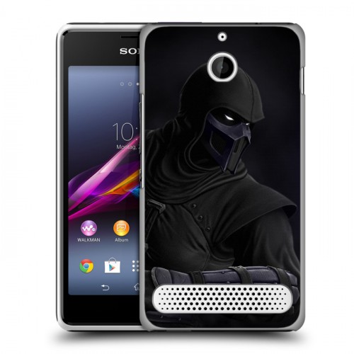 Дизайнерский силиконовый чехол для Sony Xperia E1 Mortal Combat