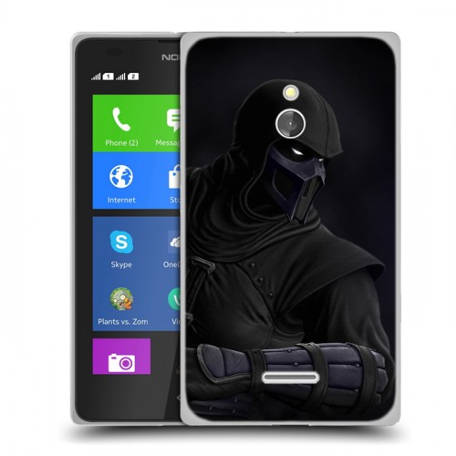 Дизайнерский силиконовый чехол для Nokia XL Mortal Combat