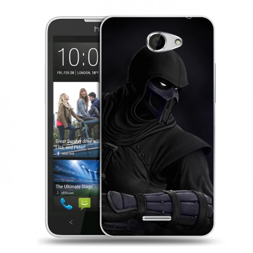 Дизайнерский пластиковый чехол для HTC Desire 516 Mortal Combat