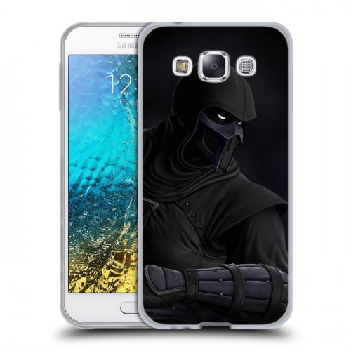 Дизайнерский пластиковый чехол для Samsung Galaxy E5 Mortal Combat