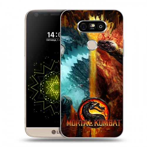 Дизайнерский пластиковый чехол для LG G5 Mortal Combat