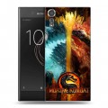 Дизайнерский пластиковый чехол для Sony Xperia XZs Mortal Combat