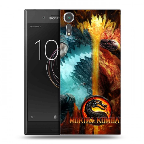 Дизайнерский пластиковый чехол для Sony Xperia XZs Mortal Combat