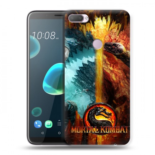 Дизайнерский силиконовый чехол для HTC Desire 12 Plus Mortal Combat