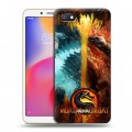 Дизайнерский пластиковый чехол для Xiaomi RedMi 6A Mortal Combat