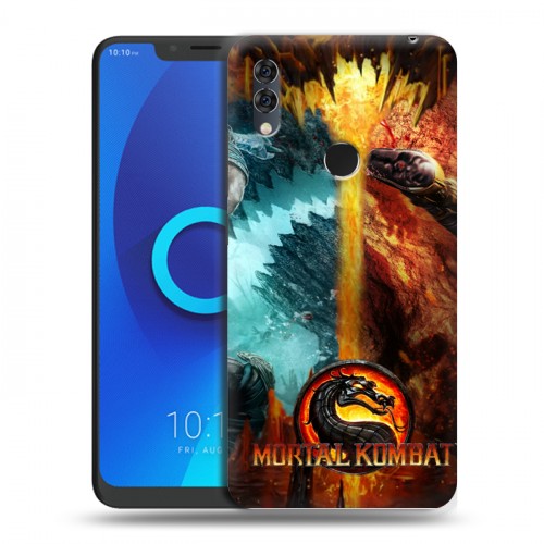 Дизайнерский силиконовый чехол для Alcatel 5V Mortal Combat