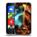 Дизайнерский пластиковый чехол для Nokia Lumia 620 Mortal Combat