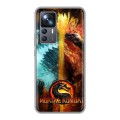 Дизайнерский силиконовый чехол для Xiaomi 12T Mortal Combat