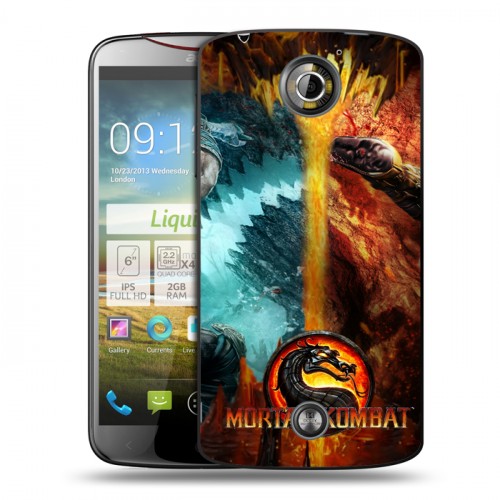 Дизайнерский пластиковый чехол для Acer Liquid S2 Mortal Combat