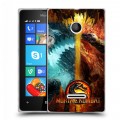 Дизайнерский пластиковый чехол для Microsoft Lumia 435 Mortal Combat