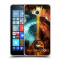 Дизайнерский пластиковый чехол для Microsoft Lumia 640 Mortal Combat